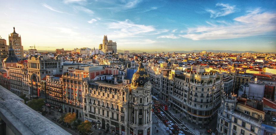 Madrid City View