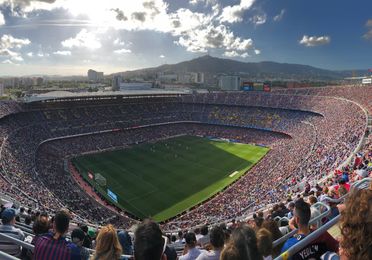 Camp Nou Football Match