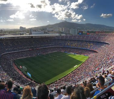 Camp Nou Football Match