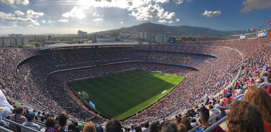 Camp Nou Football Match