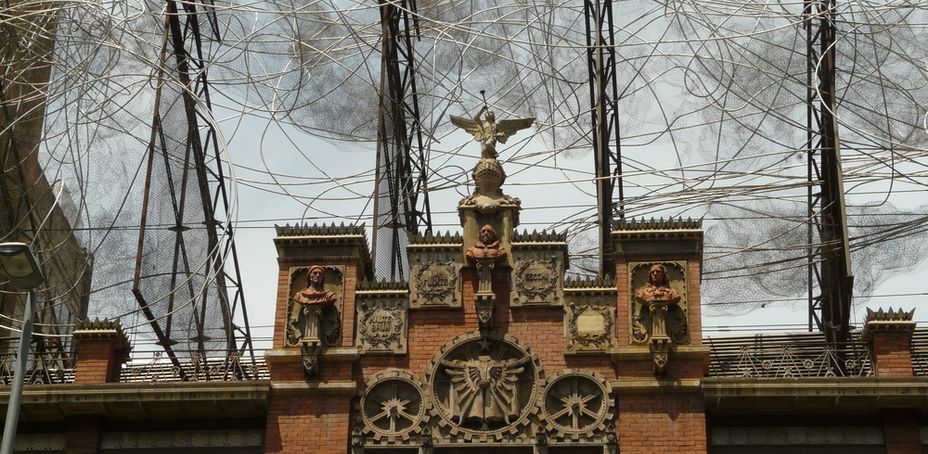 View of Tapies Foundation facade