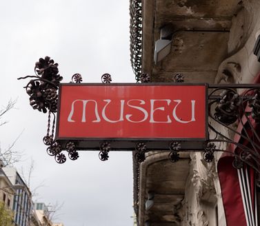 Barcelona museum entrance