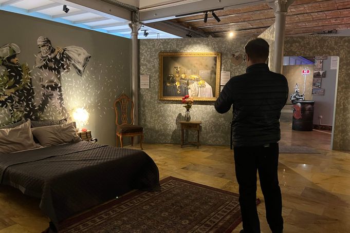 Banksy Museum Hotel Installation